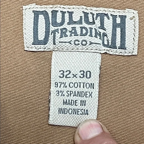 Duluth Tan Flex Firehose 32w Pants - Picture 5 of 11